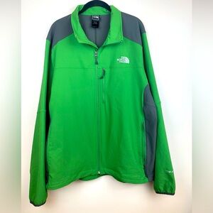 The North Face Full Zip Mens Green Sz XL Light Weight Jacket Outdoor Gorpcore